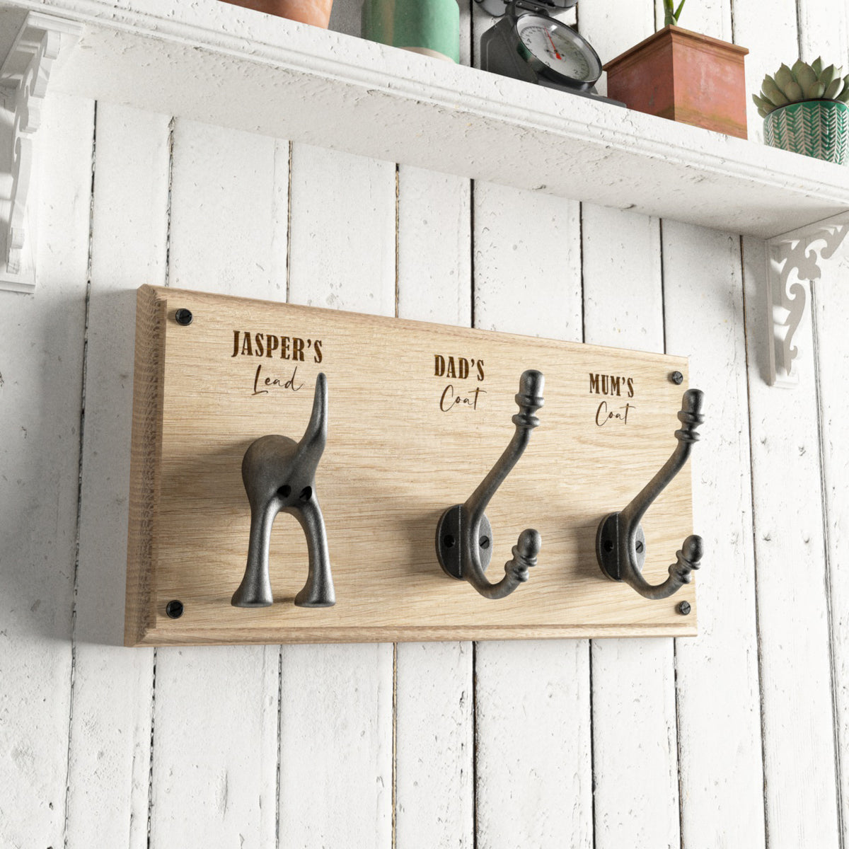 Dog coat hook sale