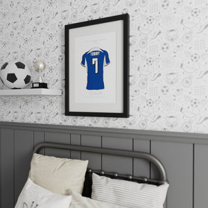 Premier League Football Shirt - Wall Art