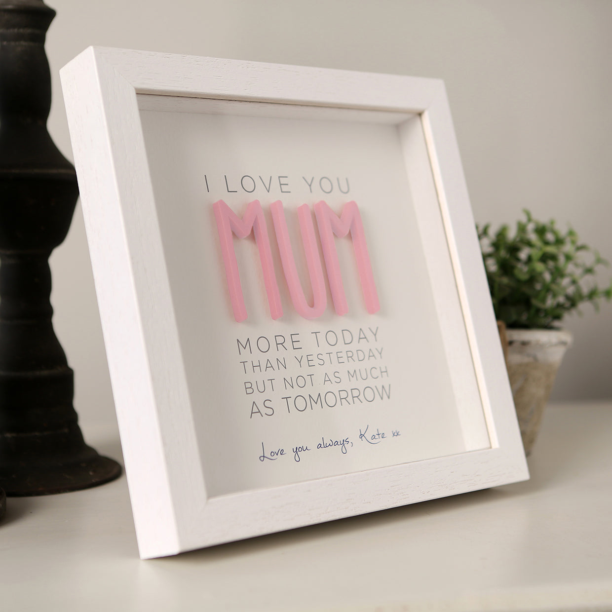Mother's Day Gift Set - Frame, Card & Jar of Sweets